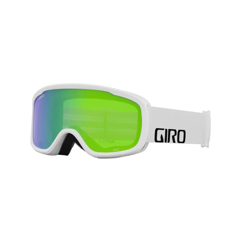 Giro Cruz Snow Goggles Medium Frame in White Wordmark